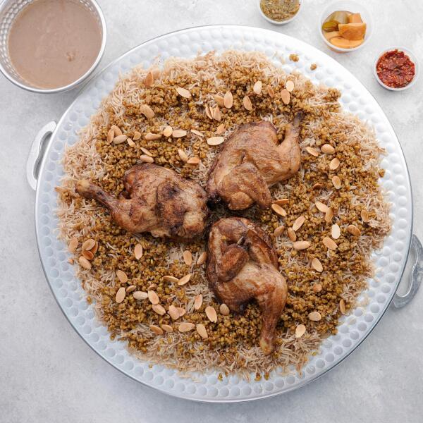صينية فريكة دجاج ل 3 اشخاص image 0