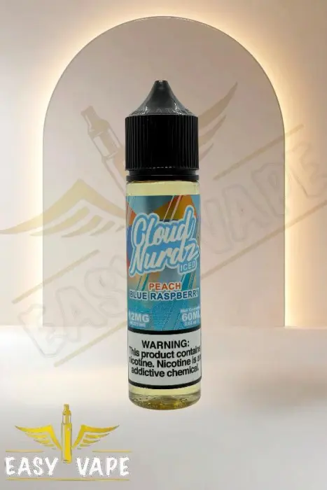 CLOUD NURDZ ICED PEACH BLUE RASPBERRY MTL image 0