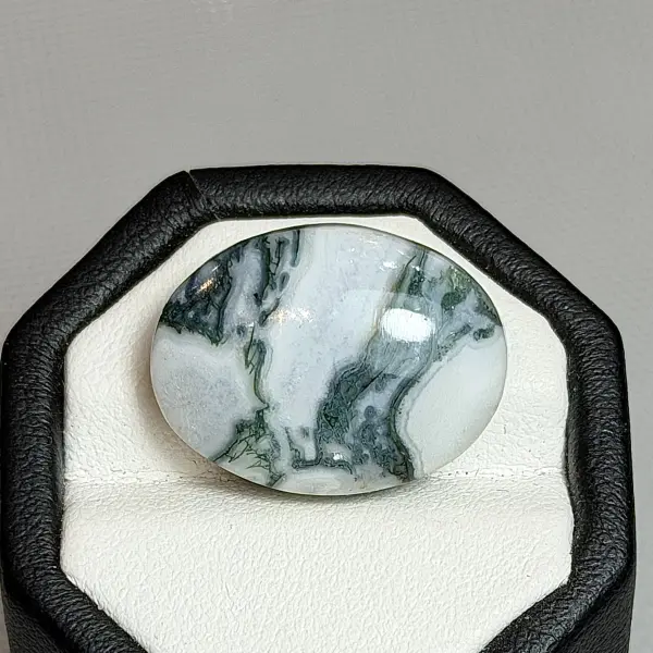 Natural Moss Agate Yemen 17.35 ct. image 0