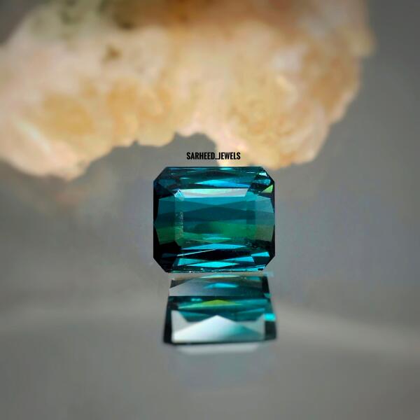 Natural Indicolite Tourmaline - 8.11 ct. image 1