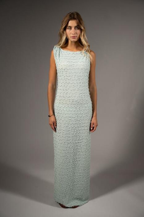 sleeveless midi dress image 0