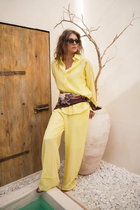 Linen basic suit image 9