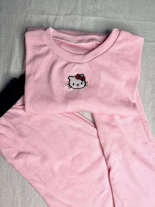 HELLO KITTY PJ-Lavender Pink image 0