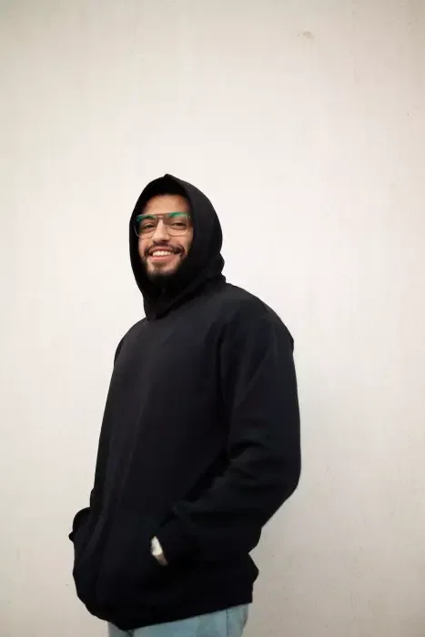 BLACK HOODIE SADA image 4
