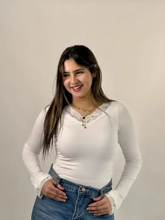 Lace Basic Top  image 7