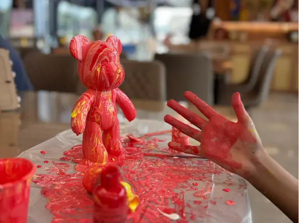 Fluid Bear Painting Activity image 2