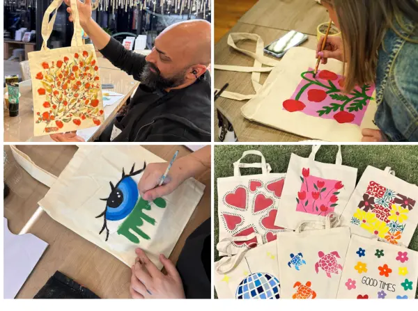 Tote Bag Painting DIY Art Box image 1