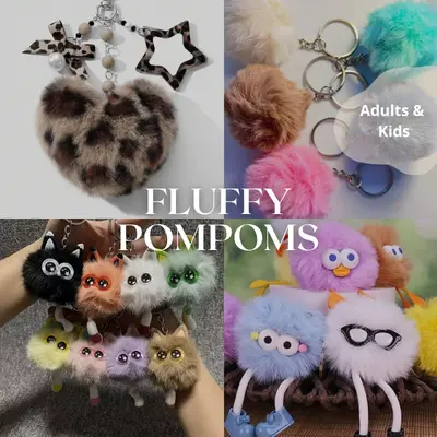 FLUFFY POMPOMS image 0