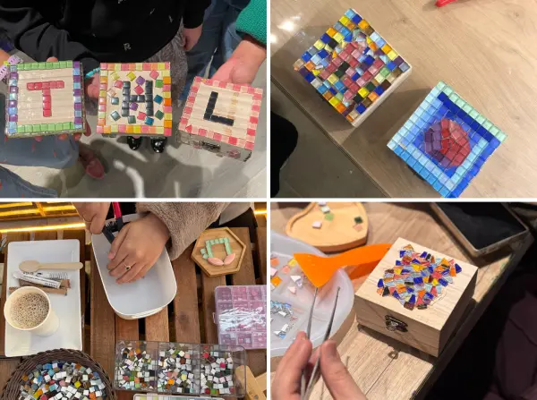 Jewelry Box Painting/Mosaic Making DIY Art Box image 1