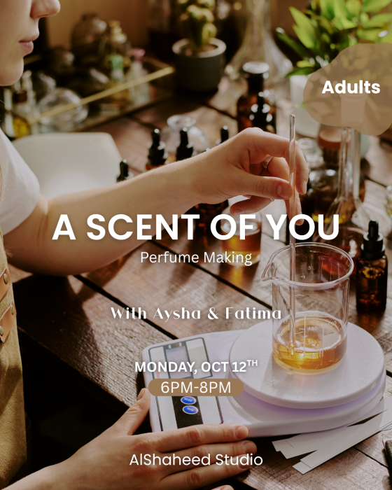 A SCENT OF YOU - ARTISTIC NIGHT - MON. OCT 12TH - 6:00PM-8:00PM image 0