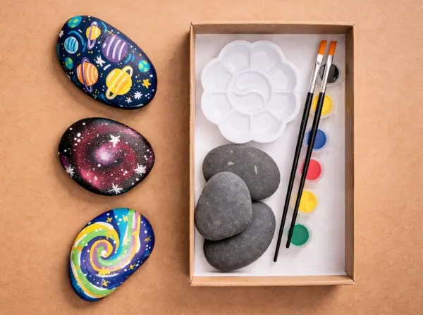 Rocks Painting DIY Art Box image 0