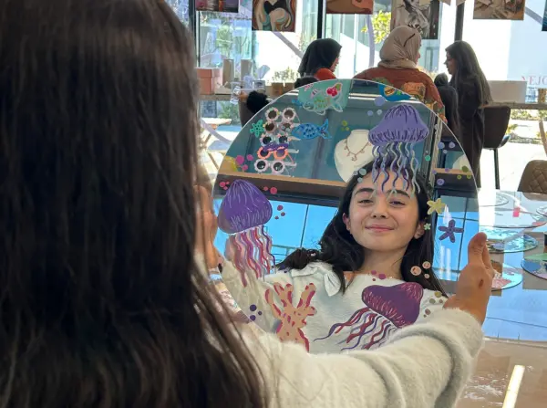 Mirrors Painting Activity image 1