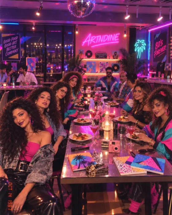 BACK TO THE 80's - ARTISTIC NIGHT - SUN. SEP 20TH - 6:30PM-8:30PM image 1
