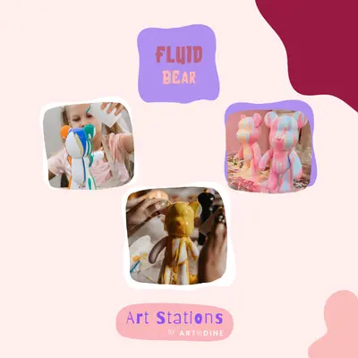 Fluid Bear Painting Activity image 0