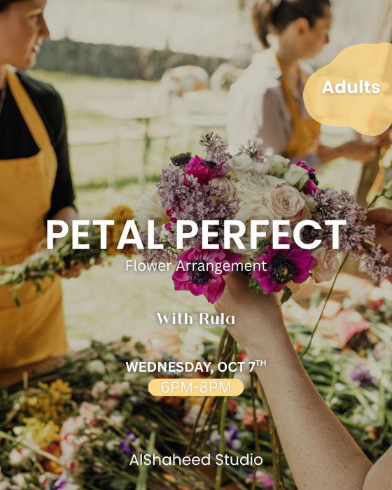 PETAL PERFECT WITH RULA - ARTISTIC NIGHT - WED. OCT 7TH - 6:00PM-8:00PM image 0