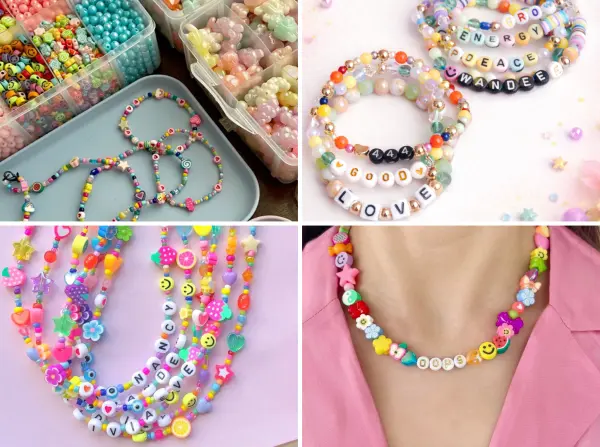 Beads Jewelry Making DIY Art Box image 1