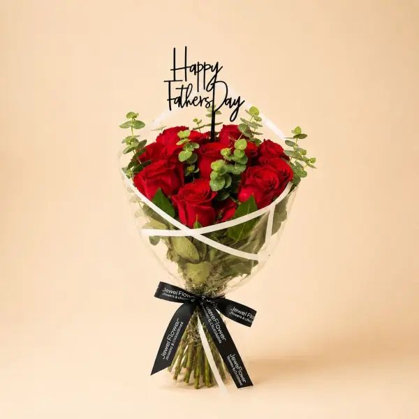 Father's Day Premium Red Rose Bouquet10 image 0