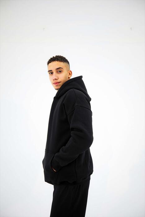 Black Hoodie image 2