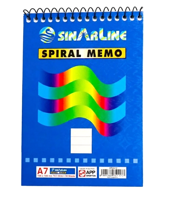 دفتر ميمو سلك صغير A7 سينار  image 0