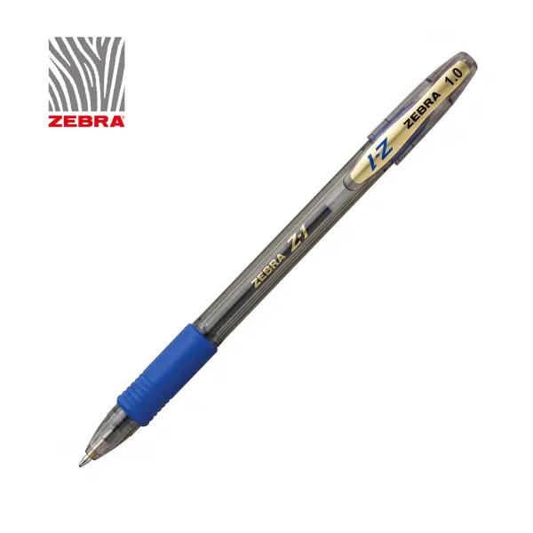  Zebra  1.0 Blue Pen image 0
