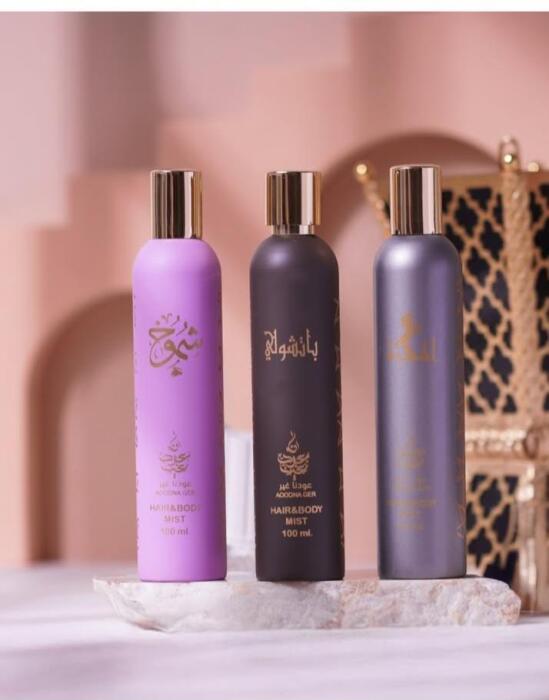 طقم خمريات الشعر والجسم (3 قطع) image 0