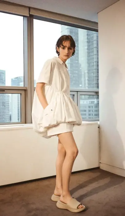 Reception short dress image 0