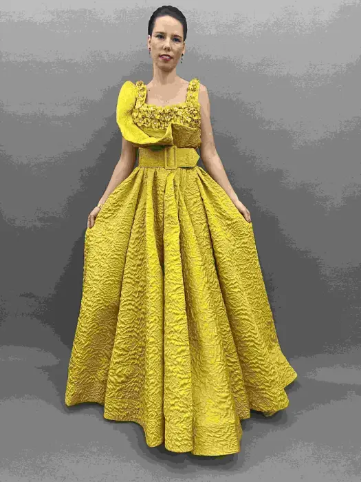 evening long dress-مسترد-M image 1