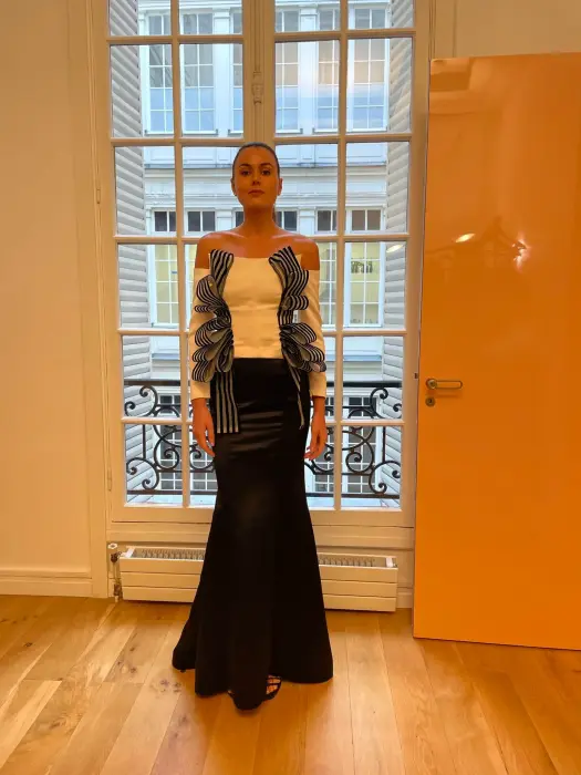 evening long dress-أخضر غامق-XL image 0