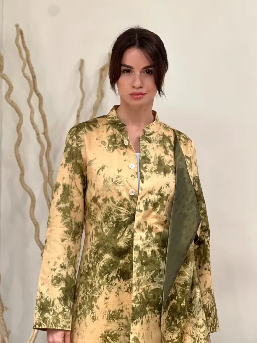 و بلوزه  استقبال-XL-اخضر و اصفر image 0