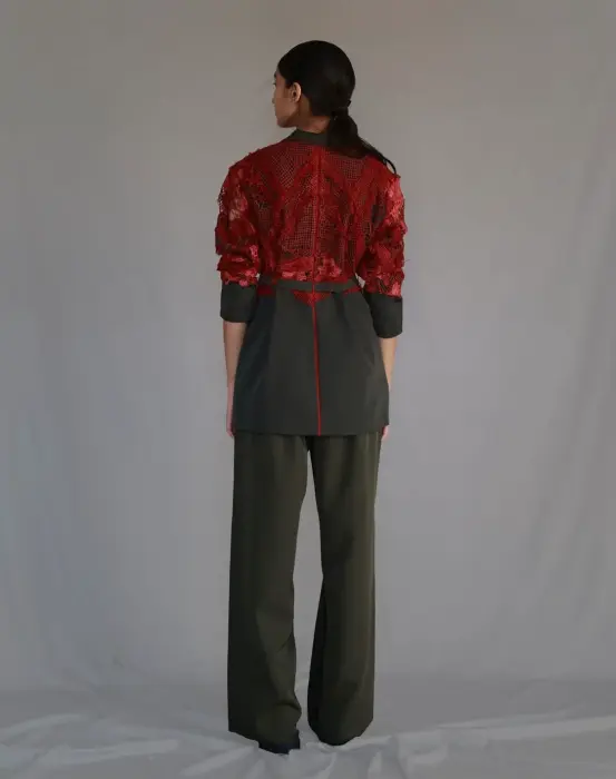 reception top with pant image 3