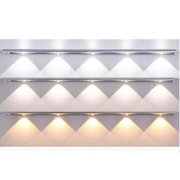 مصباح LED بطول 60 سم مع مستشعر حركة يعمل بالشحن لإضاءة تلقائية image 1