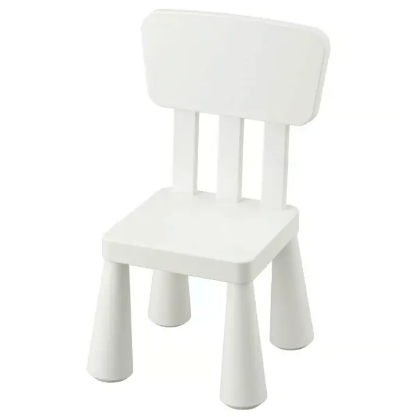 Elegant white chairs and tables rental image 1