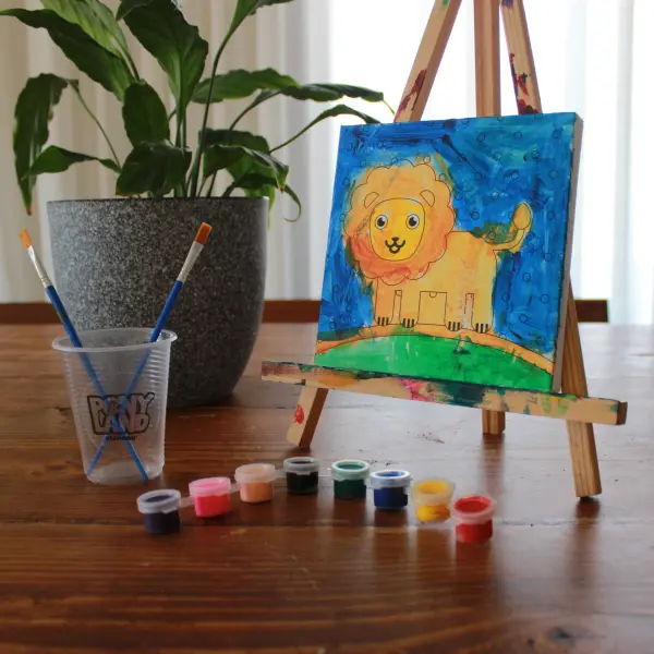 تجربة الرسم على الكانفس image 6
