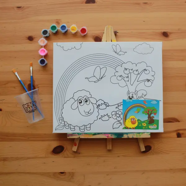 تجربة الرسم على الكانفس image 0