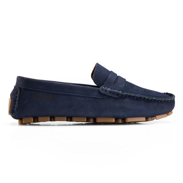 Moccasin shoes -Navy image 0