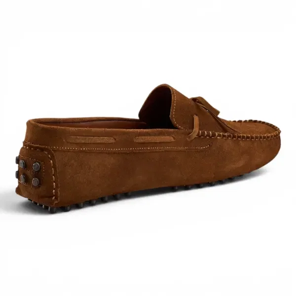 Moccasin in Suede Brown image 4