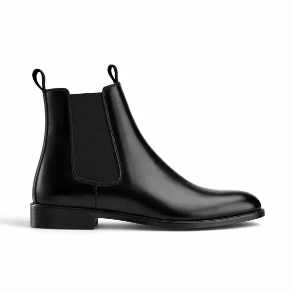 Black Chelsea Boot - Round Toe image 0