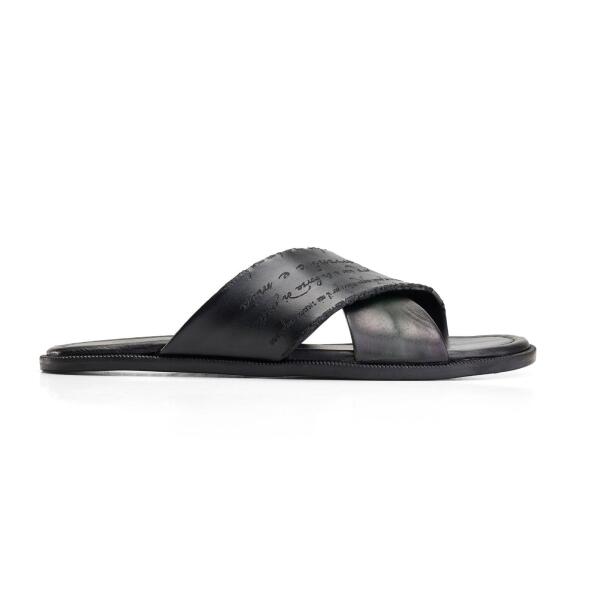 Calli Sandals Black X Olive image 0