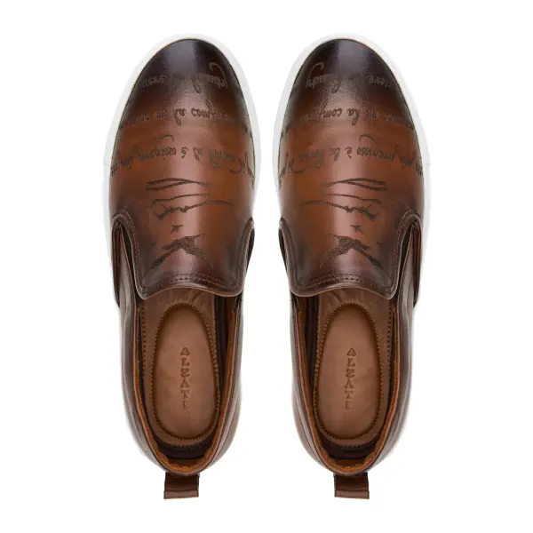 Calli Sneakers in Brown image 3