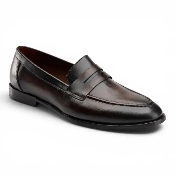 Penny Loafers in Brown image 3