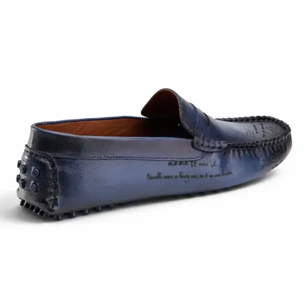 Calli Moccasin - Navy image 3