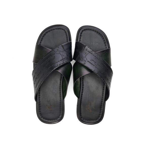 Calli Sandals Black X Olive image 1