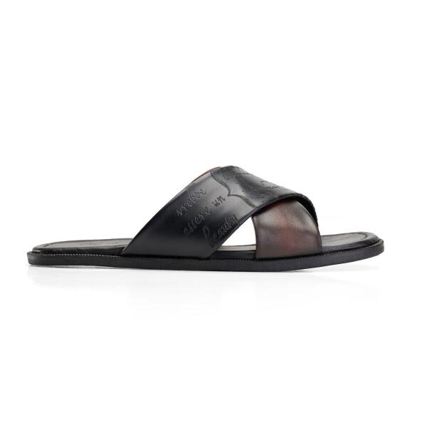Calli Sandals Black X Camel image 0
