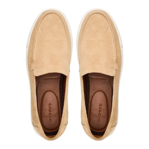 Plain Sneakers in Biege image 3