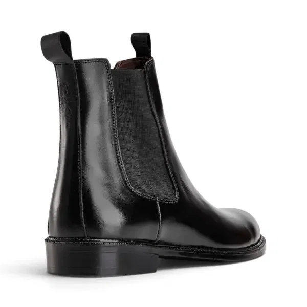 Black Chelsea Boot - Round Toe image 4