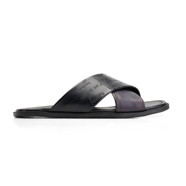 Calli Sandals Black X Navy image 0