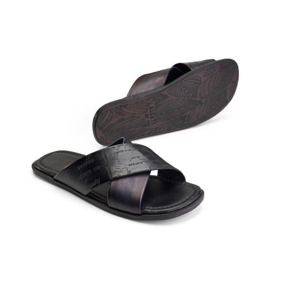 Calli Sandals Black X Navy image 1