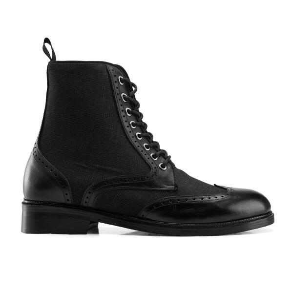 Old Town Brogue Boot in Black image 0