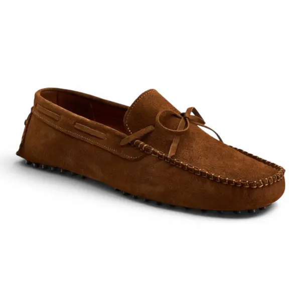 Moccasin in Suede Brown image 3