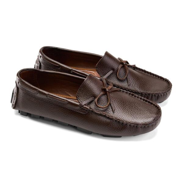 Moccasin shoes - Brown image 1